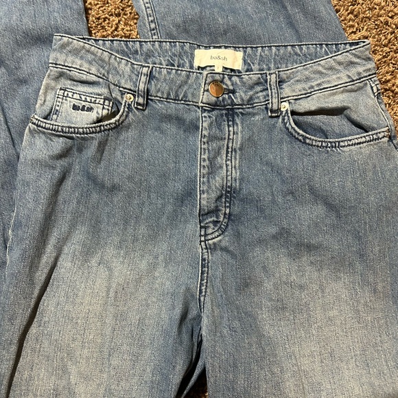 ba&sh Clifford Baggy Medium Wash Jeans Size 2 - Picture 4 of 13